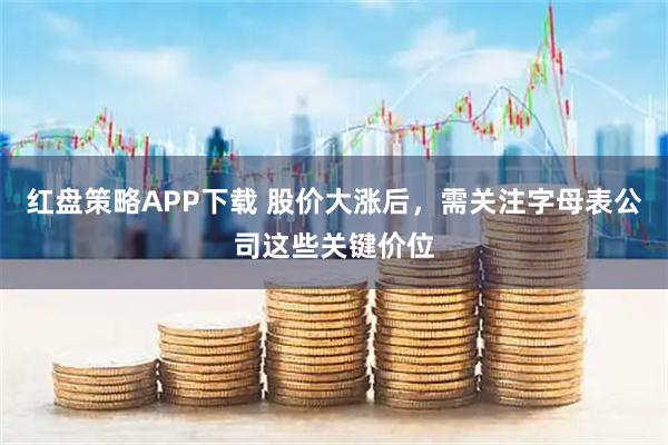 红盘策略APP下载 股价大涨后，需关注字母表公司这些关键价位